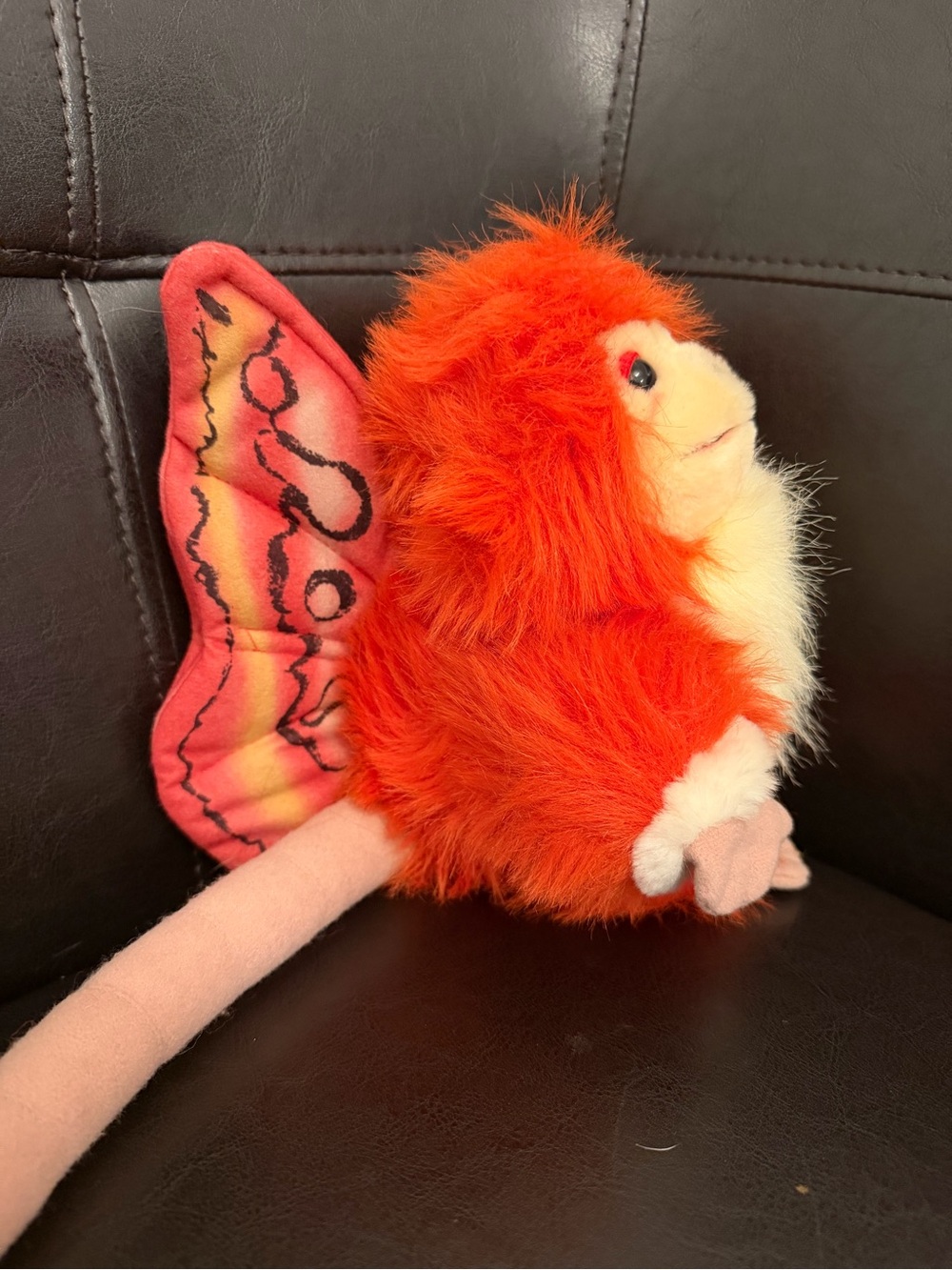 Vintage 1986 Disney Parks Captain EO Fuzzball Plush - NWT Original Tag Rare - Picture 7 of 14